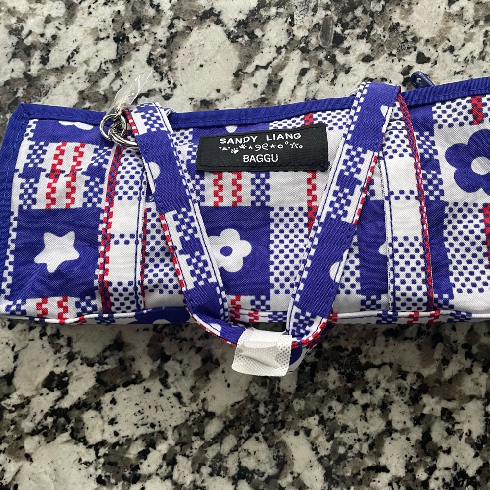 Baggu x Sandy Liang Mini Nylon Market Tote - Picture 2 of 6